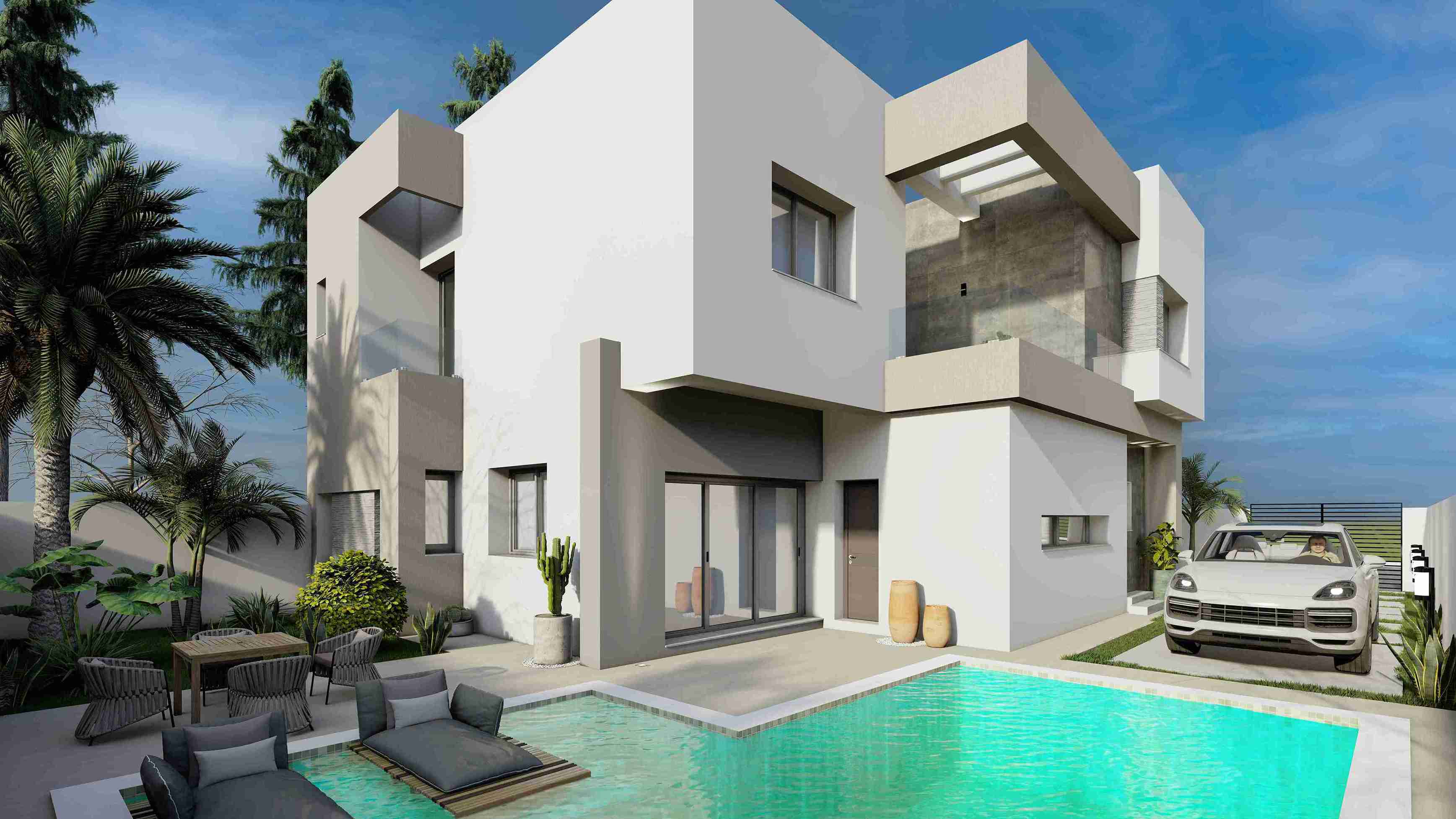 VILLA LOTISSEMENT PARADISE SOUKRA R+1